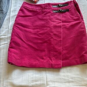 Barbour Pink A-Line Mini Skirt Casual